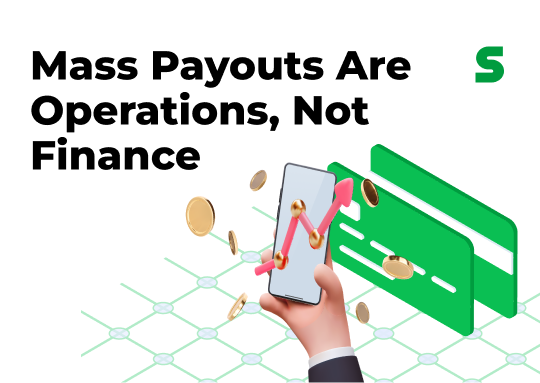 Mass Payouts Are Operations, Not Finance